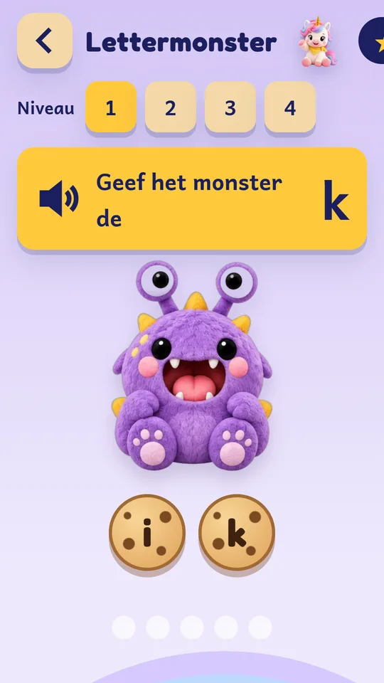 Spel lettermonster